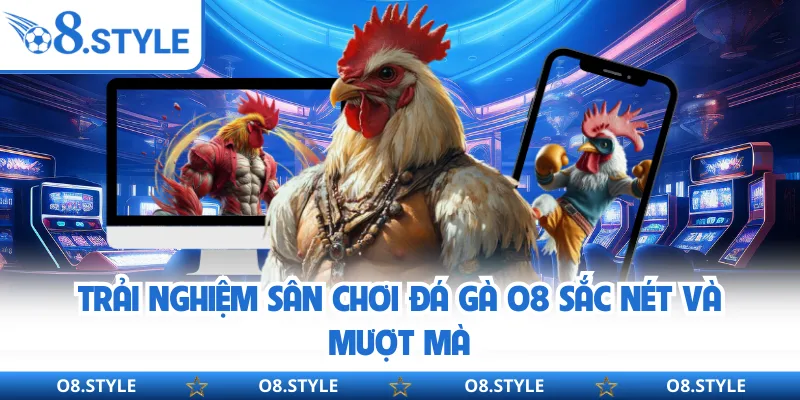 Trải nghiệm sân chơi đá gà O8 sắc nét và mượt mà